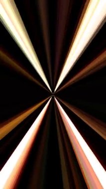 3D soyut parlak çizgiler, dalga, renkli, siyah arkaplan