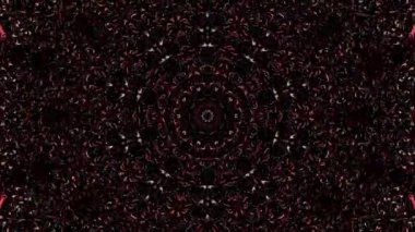 soyut çizgiler merkezde parlayan renkli ışık, siyah arkaplan