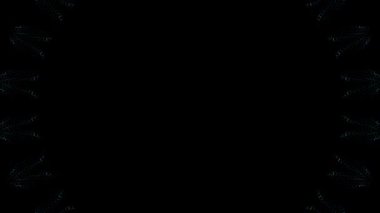 soyut çizgiler merkezde parlayan renkli ışık, siyah arkaplan