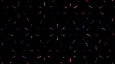 Soyut arka plan hareket eden çizgiler ve parlayan ışık noktaları. Çemberlerle canlandırma