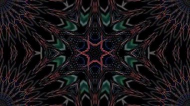 Soyut arka plan hareket eden çizgiler ve parlayan ışık noktaları. Çemberlerle canlandırma