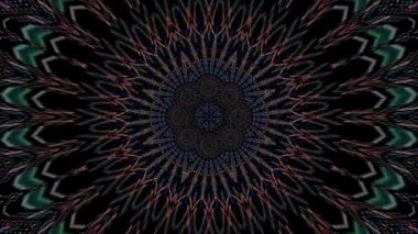 Soyut arka plan hareket eden çizgiler ve parlayan ışık noktaları. Çemberlerle canlandırma