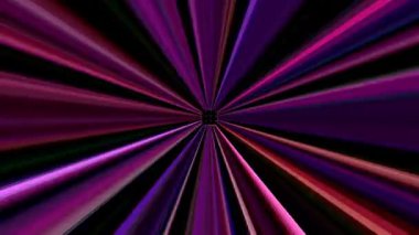 Siyah arkaplandaki renkli çizgilerle ince hareketleri düzenleyen, parıldayan, parlak güzel videolar.