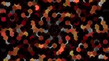 Siyah arkaplandaki renkli çizgilerle ince hareketleri düzenleyen, parıldayan, parlak güzel videolar.