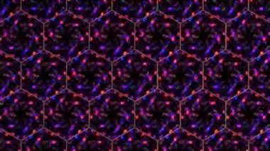 3D animasyon güzel video renkli soyut parlak ışık enerjisi 4K düz çizgi dalgaları siyah arkaplan üzerinde parıldayan ışık etkisi