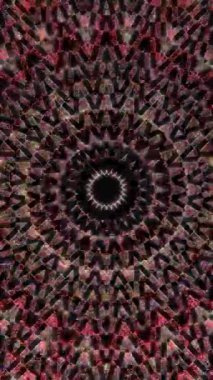 3D soyut parlak çizgiler, dalga, renkli, siyah arkaplan