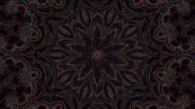 soyut çizgiler merkezde parlayan renkli ışık, siyah arkaplan