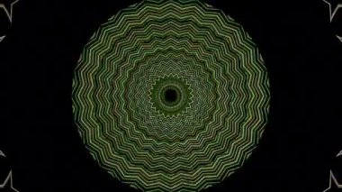 Soyut arka plan hareket eden çizgiler ve parlayan ışık noktaları. Çemberlerle canlandırma