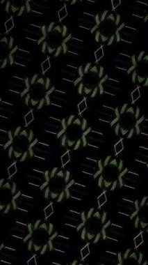 3D animation vertical beautiful video colorful abstract bright light energy 4K of smooth lines waves glittering light effect on black background