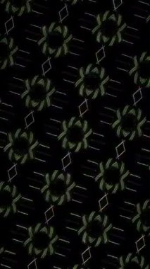 3D animation vertical beautiful video colorful abstract bright light energy 4K of smooth lines waves glittering light effect on black background