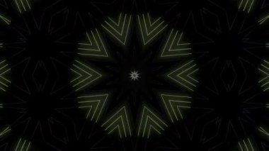 soyut çizgiler merkezde parlayan renkli ışık, siyah arkaplan