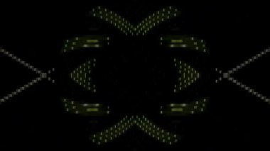 soyut çizgiler merkezde parlayan renkli ışık, siyah arkaplan