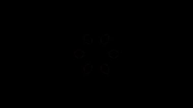Parlayan parlak renkli çizgiler parlak ışık enerjisi 4K çizgileri pürüzsüz dalgalar parıldayan ışık efekti, siyah arkaplan