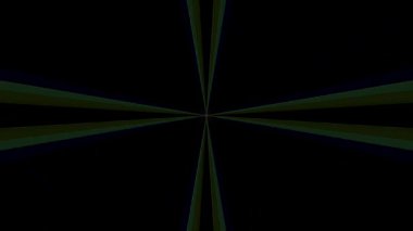 Siyah arkaplandaki renkli çizgilerle ince hareketleri düzenleyen, parıldayan, parlak güzel videolar.