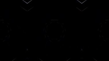 soyut çizgiler merkezde parlayan renkli ışık, siyah arkaplan