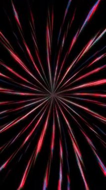 Siyah arkaplandaki renkli çizgilerle ince hareketleri düzenleyen, parıldayan, parlak güzel videolar.