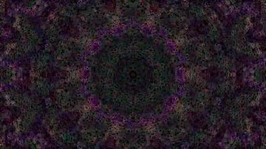 Soyut arka plan hareket eden çizgiler ve parlayan ışık noktaları. Çemberlerle canlandırma