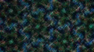 3D soyut parlak çizgiler, dalga, renkli, siyah arkaplan