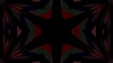 3D parlak çizgiler, dalga hareketini ayarlayın, renk dolu, siyah arkaplan üzerinde