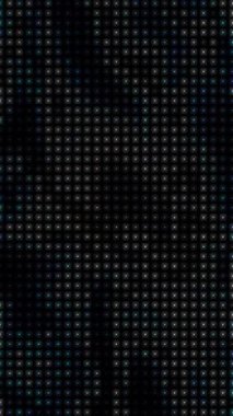 3D soyut parlak çizgiler, dalga, renkli, siyah arkaplan