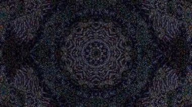 Soyut arka plan hareket eden çizgiler ve parlayan ışık noktaları. Çemberlerle canlandırma