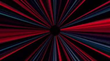 güzel renkli video soyut parlak ışık enerjisi 4K düz çizgi dalgaları siyah arkaplan üzerinde parıldayan ışık etkisi