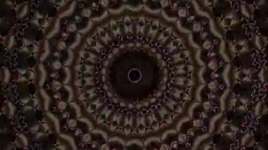 Soyut arka plan hareket eden çizgiler ve parlayan ışık noktaları. Çemberlerle canlandırma