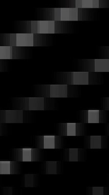 3D animation vertical beautiful video colorful abstract bright light energy 4K of smooth lines waves glittering light effect on black background