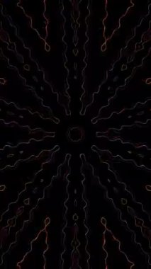 soyut çizgiler merkezde parlayan renkli ışık, soyut arkaplan hareket eden çizgiler ve parlayan ışık