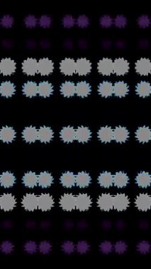 güzel renkli video soyut parlak ışık enerjisi 4K düz çizgi dalgaları siyah arkaplan üzerinde parıldayan ışık etkisi