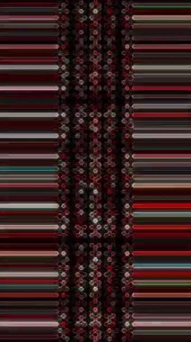 Siyah arkaplandaki renkli çizgilerle ince hareketleri düzenleyen, parıldayan, parlak güzel videolar.