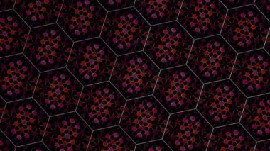 3D soyut parlak çizgiler, dalga, renkli, siyah arkaplan