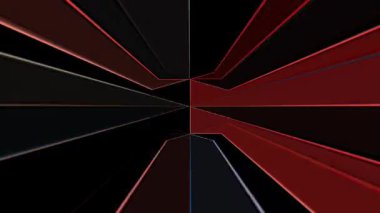 güzel renkli video soyut parlak ışık enerjisi 4K düz çizgi dalgaları siyah arkaplan üzerinde parıldayan ışık etkisi