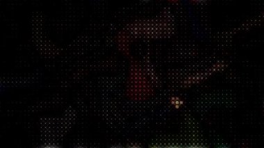 güzel renkli video soyut parlak ışık enerjisi 4K düz çizgi dalgaları siyah arkaplan üzerinde parıldayan ışık etkisi