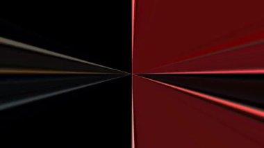 güzel renkli video soyut parlak ışık enerjisi 4K düz çizgi dalgaları siyah arkaplan üzerinde parıldayan ışık etkisi