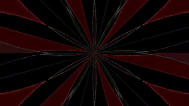 Soyut arka plan hareket eden çizgiler ve parlayan ışık noktaları. Çemberlerle canlandırma