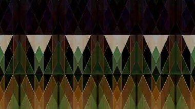 3D soyut parlak çizgiler, dalga, renkli, siyah arkaplan