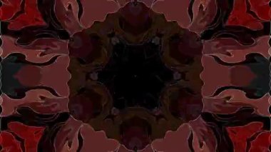 Soyut arka plan hareket eden çizgiler ve parlayan ışık noktaları. Çemberlerle canlandırma