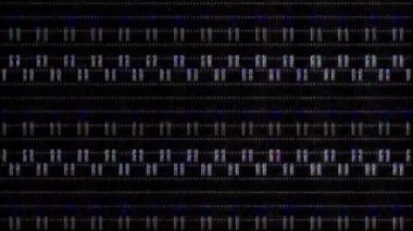 Parlayan parlak renkli çizgiler parlak ışık enerjisi 4K çizgileri pürüzsüz dalgalar parıldayan ışık efekti, siyah arkaplan