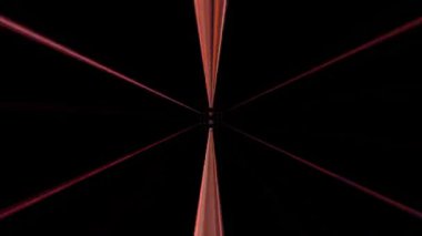 Parlayan parlak renkli çizgiler parlak ışık enerjisi 4K çizgileri pürüzsüz dalgalar parıldayan ışık efekti, siyah arkaplan