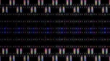 Parlayan parlak renkli çizgiler parlak ışık enerjisi 4K çizgileri pürüzsüz dalgalar parıldayan ışık efekti, siyah arkaplan