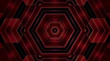 Soyut arka plan hareket eden çizgiler ve parlayan ışık noktaları. Çemberlerle canlandırma