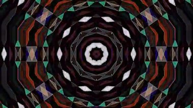 Soyut arka plan hareket eden çizgiler ve parlayan ışık noktaları. Çemberlerle canlandırma