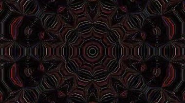 Soyut arka plan hareket eden çizgiler ve parlayan ışık noktaları. Çemberlerle canlandırma