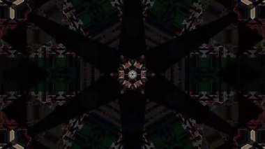 Soyut arka plan hareket eden çizgiler ve parlayan ışık noktaları. Çemberlerle canlandırma