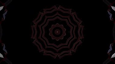 Soyut arka plan hareket eden çizgiler ve parlayan ışık noktaları. Çemberlerle canlandırma