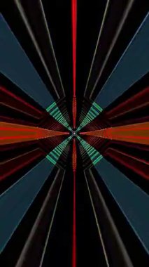 3D animasyon dikey güzel video renkli soyut parlak ışık enerjisi 4K düz çizgiler arkaplan için parıldayan ışık efekti