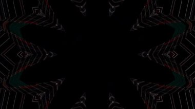 Soyut arka plan hareket eden çizgiler ve parlayan ışık noktaları. Çemberlerle canlandırma