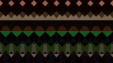 3D soyut parlak çizgiler, dalga, renkli, siyah arkaplan