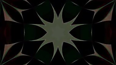 soyut çizgiler merkezde parlayan renkli ışık, siyah arkaplan